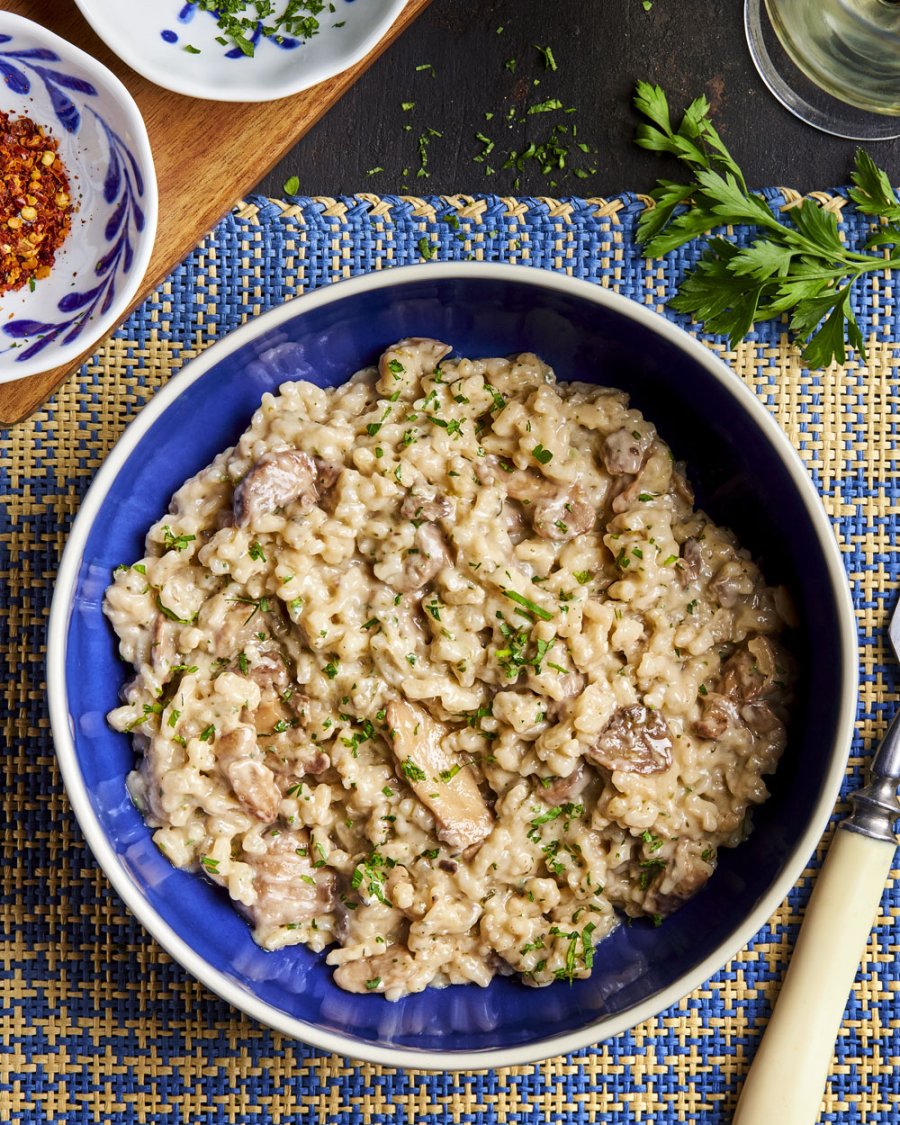 Risotto with Mushrooms